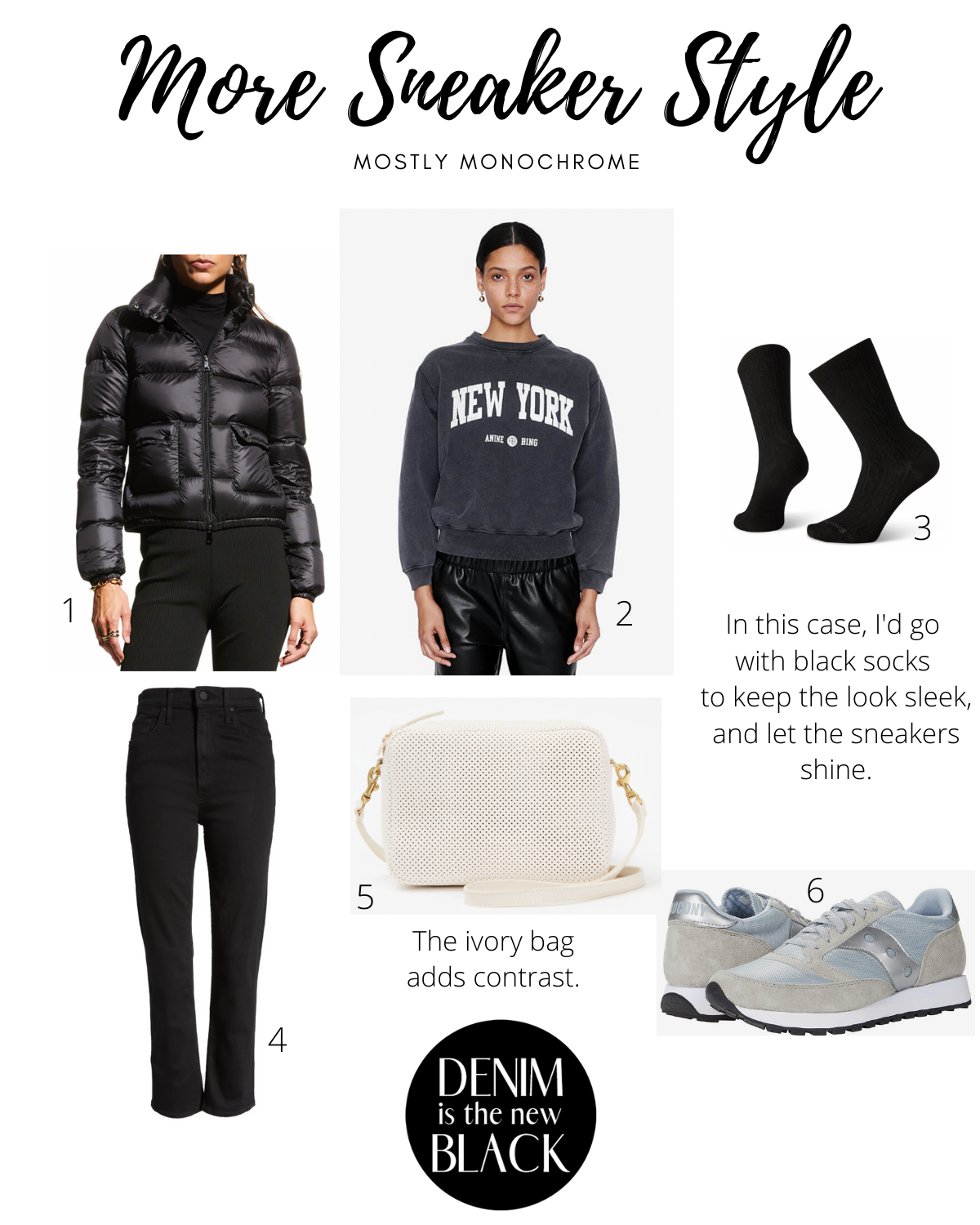 How to Wear Sneakers in the Winter