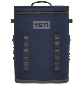 Navy blue yeti backpack cooler