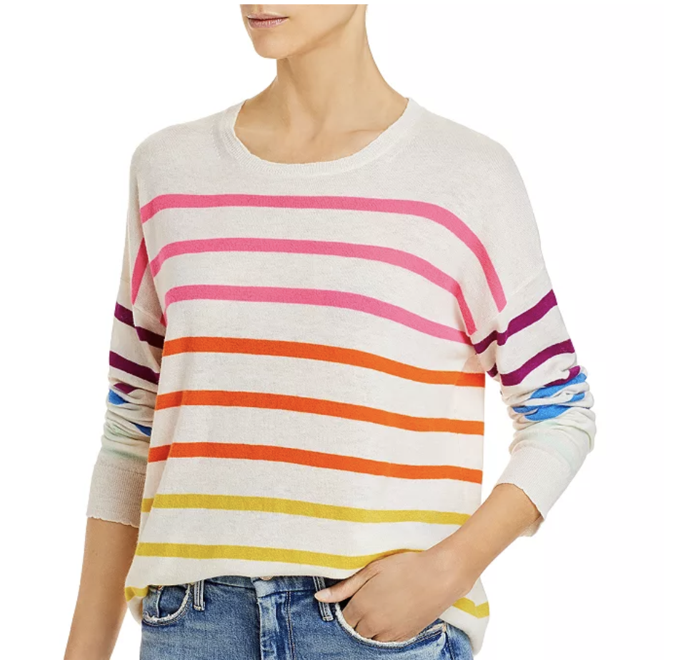 Sundry Rainbow Sweater