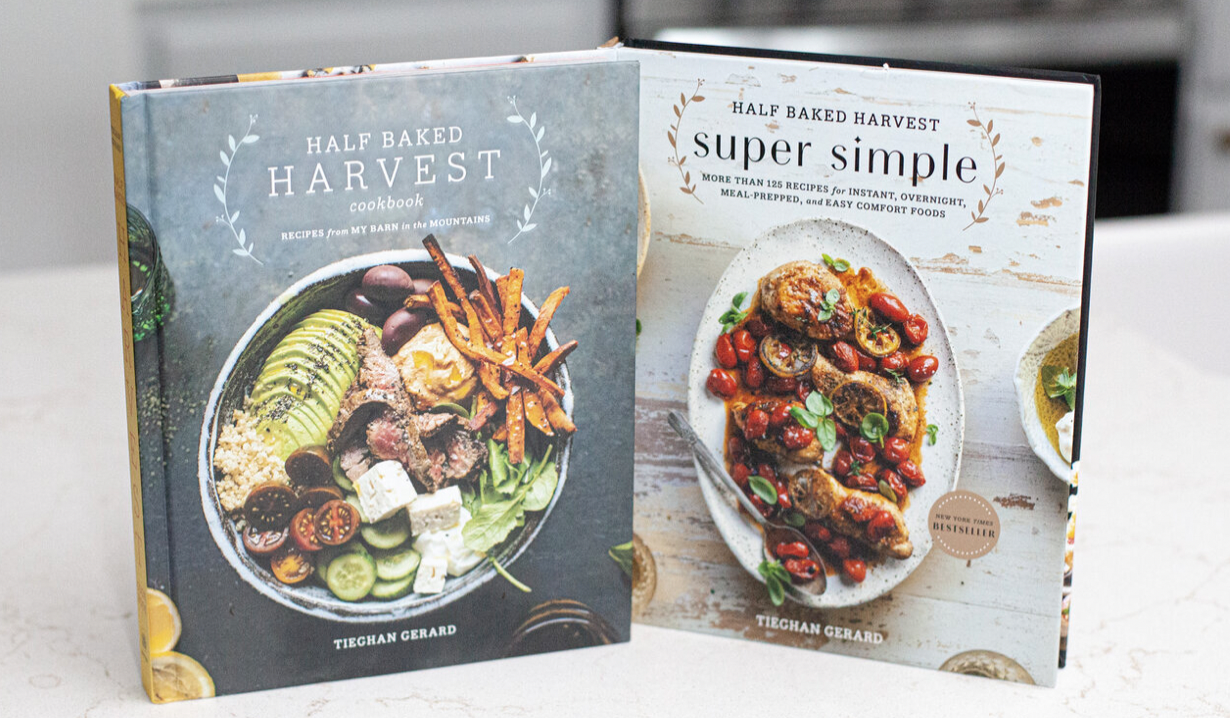 Half Baked Harvest cookbooks