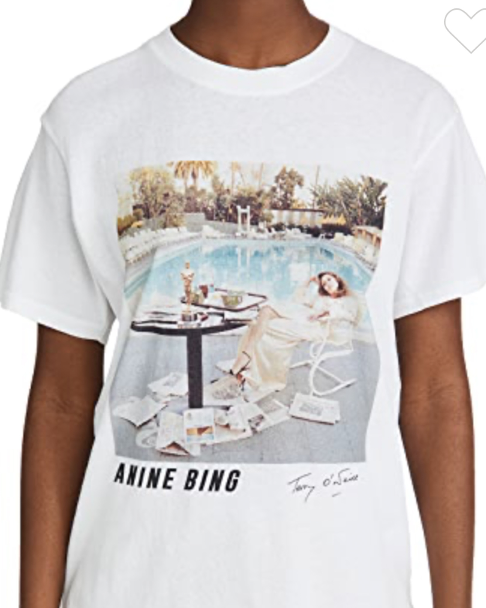 Thee Annie Bing Lili tee in white.