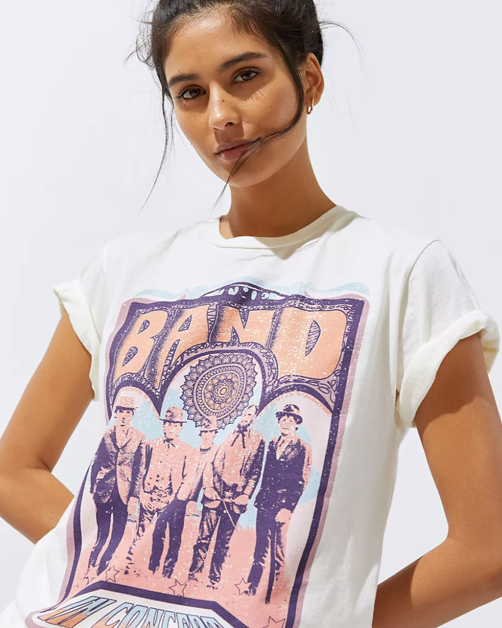 The Band graphic rock tee at Anthropologie.