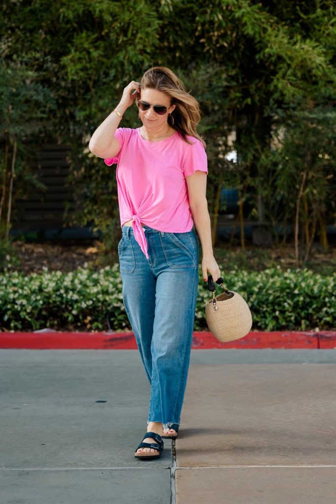 Hot Pink Top Outfit Ideas