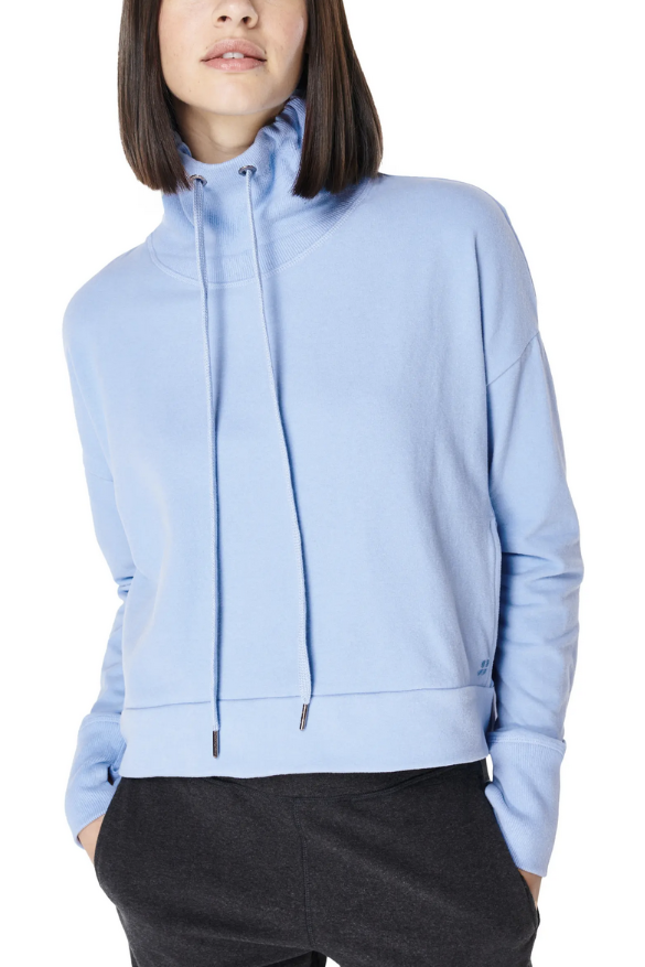 Sweaty Betty Sale Harmonize Luxe Sweatshirt in Blue